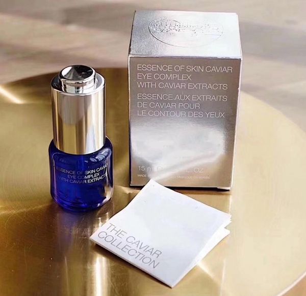 

factory price switzerland la caviar extracts essence of skin caviar eye serum 15ml 1 piece drop shipping, White