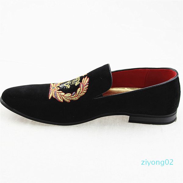 movechain men suede leather loafers mens casual embroidery moccasins oxfords shoes man party driving flats eur sizes 38-45, Black
movechain men suede leather loafers mens casual embroidery moccasins oxfords shoes man party driving flats eur sizes 38-45, Black