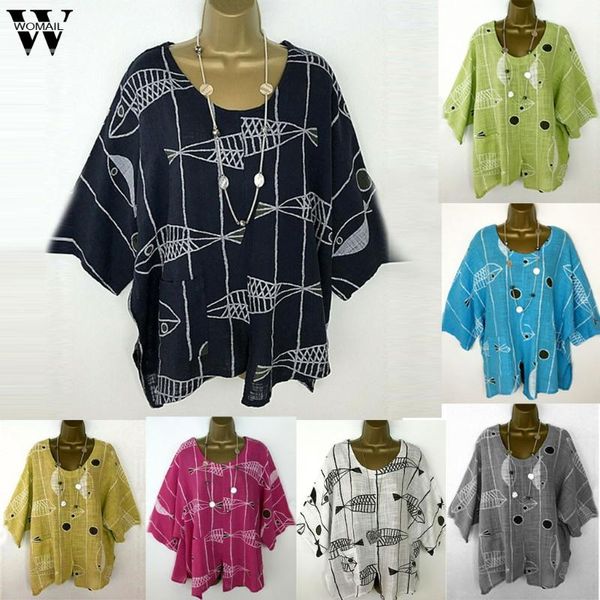 womail women t shirt 2020 fashion plus size women's shirt summer cotton new leisure loose print half sleeve shirts blusas, White
womail women t shirt 2020 fashion plus size women's shirt summer cotton new leisure loose print half sleeve shirts blusas, White