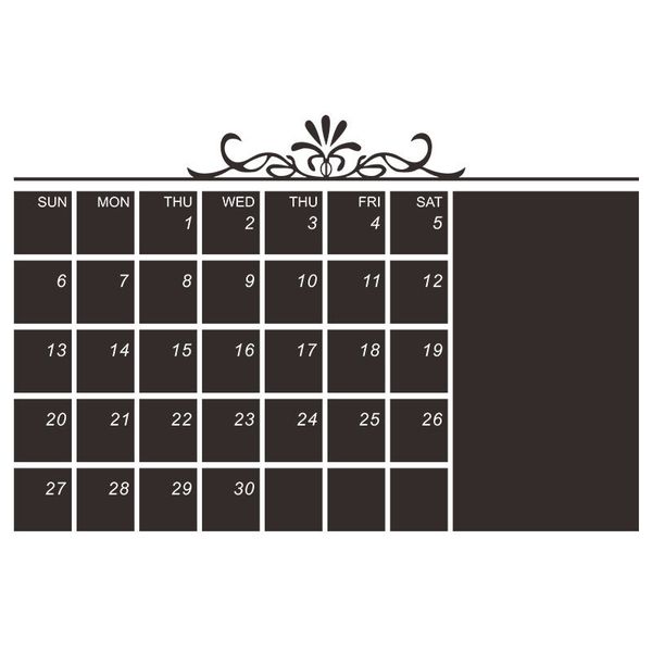 new flower vine blackboard wall stickers monthly plan calendar chalkboard wallpaper office & school supplies ing
new flower vine blackboard wall stickers monthly plan calendar chalkboard wallpaper office & school supplies ing