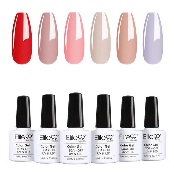 elite99 6 pieces/lot gel polish set all for manicure 10ml vernis semi permanent uv gel varnish soak off nail art, Red;pink
elite99 6 pieces/lot gel polish set all for manicure 10ml vernis semi permanent uv gel varnish soak off nail art, Red;pink
