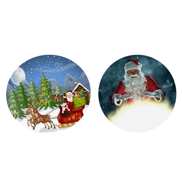 2pcs christmas tablecloth snowman waterproof table cloth, rectangular table cover for christmas winter home dining room