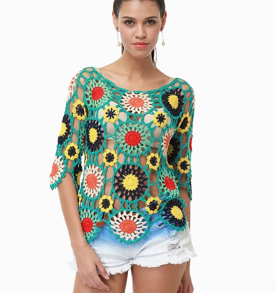 handmade crochet hollow flower beach coat blouse seven-sleeve handmade crochet hollow flower beach coat blouse seven-sleeve top, White;black
handmade crochet hollow flower beach coat blouse seven-sleeve handmade crochet hollow flower beach coat blouse seven-sleeve top, White;black
