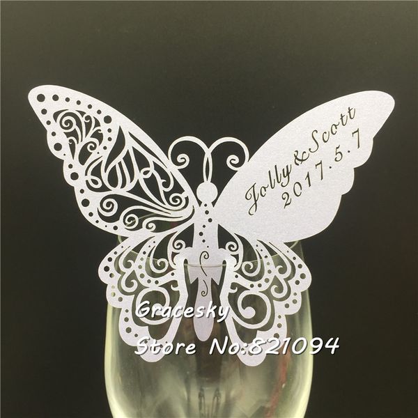 50pcs/lot butterfly shape laser cut place name seat cup card wedding invitation glass cards text personalized
50pcs/lot butterfly shape laser cut place name seat cup card wedding invitation glass cards text personalized