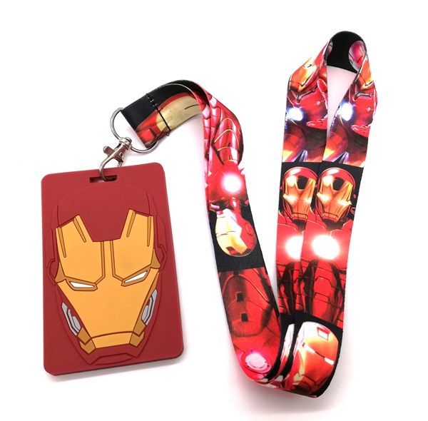 1 pcs cartoon iron man card captor sakura lanyard key chains card holders bank neck strap bus id holders, Silver
1 pcs cartoon iron man card captor sakura lanyard key chains card holders bank neck strap bus id holders, Silver