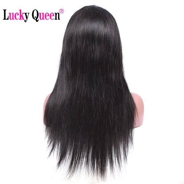 lucky queen hair products lace front wig human hair 130% density brazilian straight with baby pre-plucked non-remy, Black
lucky queen hair products lace front wig human hair 130% density brazilian straight with baby pre-plucked non-remy, Black
