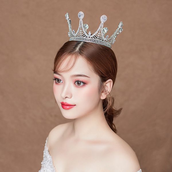 acrddk luxury wedding headband baroque rhinestone crown women silver gold round tiara women hair jewelry accessories sl, Golden;white
acrddk luxury wedding headband baroque rhinestone crown women silver gold round tiara women hair jewelry accessories sl, Golden;white