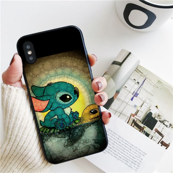 coque stitch cover for iphone 11 pro xs max xr case for iphone 8 7 6s plus 5s se 5 case soft silicone cover.
coque stitch cover for iphone 11 pro xs max xr case for iphone 8 7 6s plus 5s se 5 case soft silicone cover.