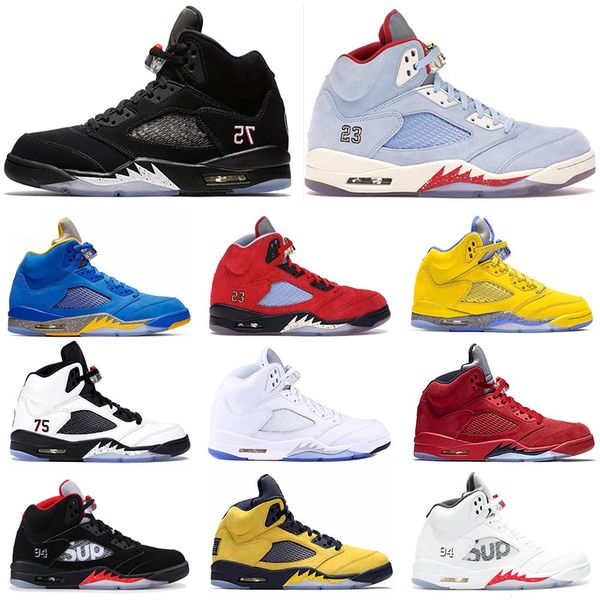 air jordan retro 5 ice blue 5s men shoes paris suede red seme black white cement jumpman metallic basketball shoes trainers sneakers, White;red
air jordan retro 5 ice blue 5s men shoes paris suede red seme black white cement jumpman metallic basketball shoes trainers sneakers, White;red