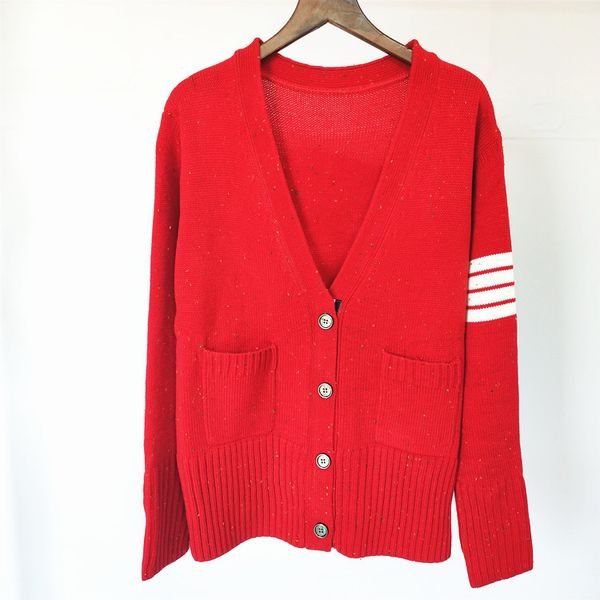 2020 new stripes luxury sweaters woman double pocket long-sleeved v-neck designer sweater cardigan women clothes solid plus size s-l, White;black
2020 new stripes luxury sweaters woman double pocket long-sleeved v-neck designer sweater cardigan women clothes solid plus size s-l, White;black
