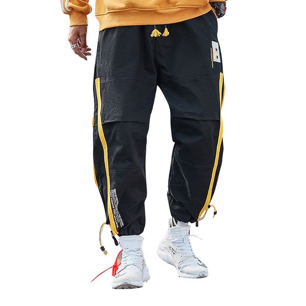 mens cotton casual pockets overalls cargo pants new fashion street hip hop loose male long pants, Black
mens cotton casual pockets overalls cargo pants new fashion street hip hop loose male long pants, Black