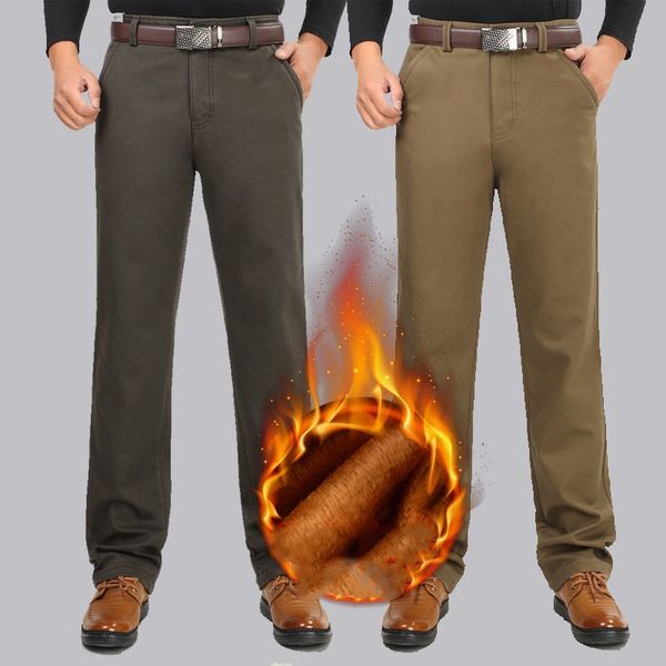 icpans winter men pants stretch fleece warm thick straight basic classic cotton black khaki casual pants men plus size 40 42
icpans winter men pants stretch fleece warm thick straight basic classic cotton black khaki casual pants men plus size 40 42