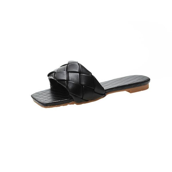 fashion design women slipper square toe sandal slipper summer ladies slide elegant dress shoes weaving by hand flat, Black
fashion design women slipper square toe sandal slipper summer ladies slide elegant dress shoes weaving by hand flat, Black