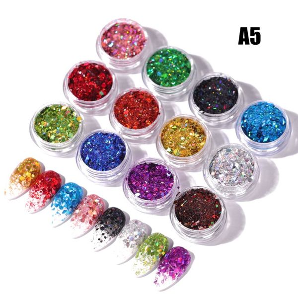 12pcs mirror sparkly nail sequins mixed colors nail holographic glitter 3d flakes slices art accessories, Silver;gold
12pcs mirror sparkly nail sequins mixed colors nail holographic glitter 3d flakes slices art accessories, Silver;gold