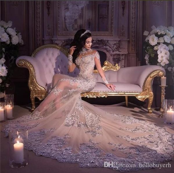 русалка с длинным рукавом свадебные платья с высокой горловиной bling длинный шлейф нигерия robe de mariée свадебные платья дубай продажа, White
русалка с длинным рукавом свадебные платья с высокой горловиной bling длинный шлейф нигерия robe de mariée свадебные платья дубай продажа, White