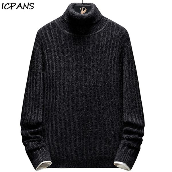 icpans mens turtleneck pullovers striped cotton polyester hip hop streetwear sweater men winter 2019 higt neck turtle neck, White;black
icpans mens turtleneck pullovers striped cotton polyester hip hop streetwear sweater men winter 2019 higt neck turtle neck, White;black