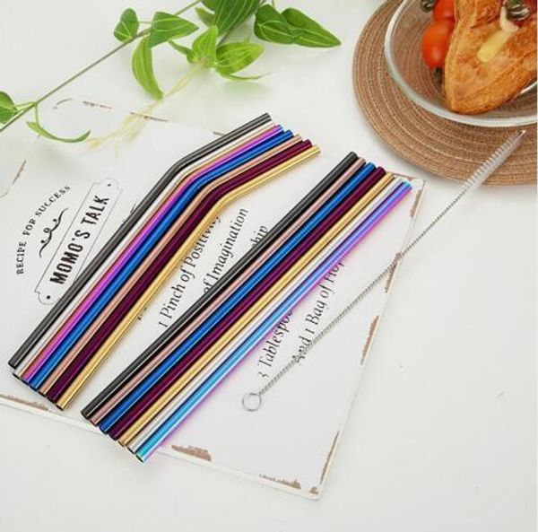 reusable drinking straw 304 stainless steel metal straw with cleaner brush for mugs 20/30oz 4pcs/set in stock
reusable drinking straw 304 stainless steel metal straw with cleaner brush for mugs 20/30oz 4pcs/set in stock