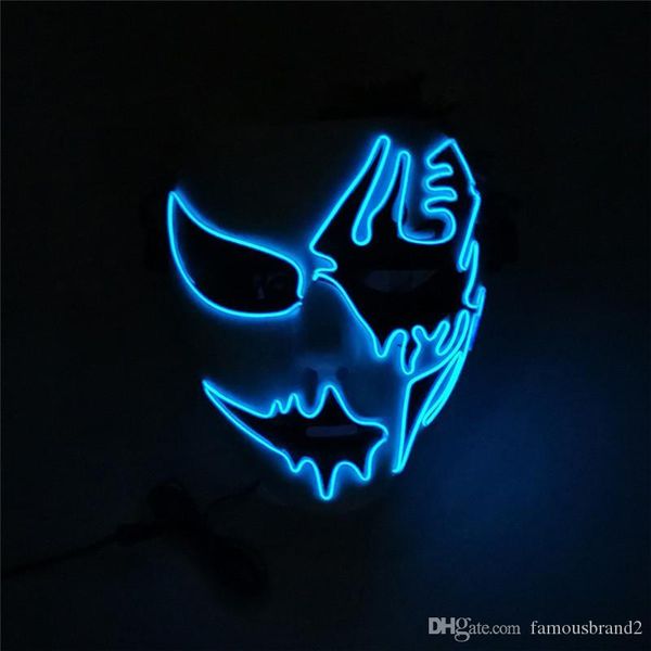 funny dress party led luminous mask and size halloween mask street dance hand painted, Silver
funny dress party led luminous mask and size halloween mask street dance hand painted, Silver