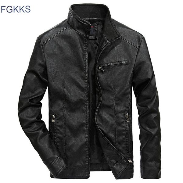 fgkks brand autumn winter leather jacket men windproof leather jackets men pu motorcycle fashion male jackets, Black
fgkks brand autumn winter leather jacket men windproof leather jackets men pu motorcycle fashion male jackets, Black