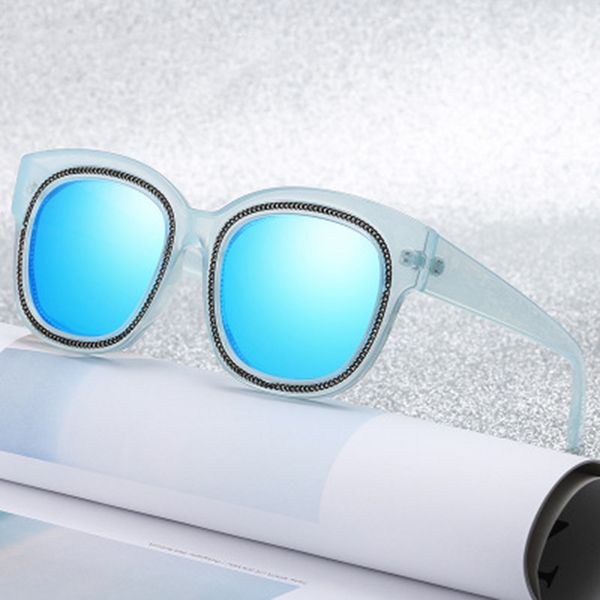 new women's fashion polarized sunglasses outdoor uv men's and women's bright sunglasses, White;black
new women's fashion polarized sunglasses outdoor uv men's and women's bright sunglasses, White;black