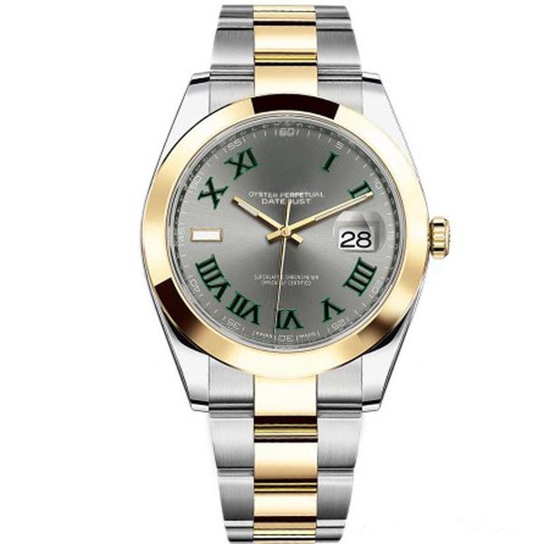 men watch 40mm automatic watch roma numeral ceramic bezel sapphire glass watches bracelet watch 2813 movement mens watches, Slivery;brown
men watch 40mm automatic watch roma numeral ceramic bezel sapphire glass watches bracelet watch 2813 movement mens watches, Slivery;brown