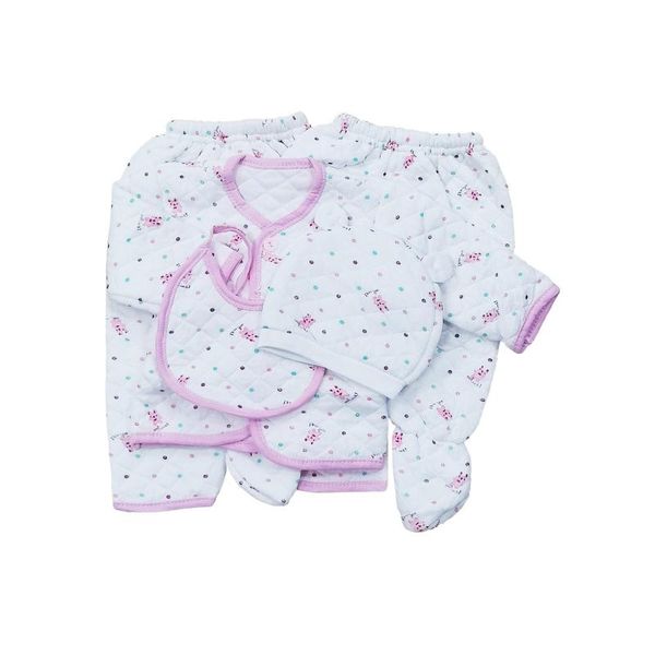 baby autumn and winter baby 5 sandwich piece set newborn underwear 100% cotton baby's sets, White
baby autumn and winter baby 5 sandwich piece set newborn underwear 100% cotton baby's sets, White