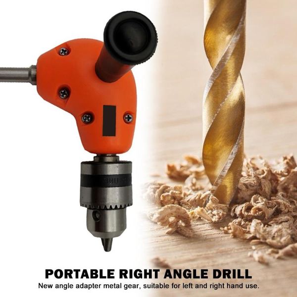 90 degree angled drill chuck bend extension drill attachment chuck adapter practical classic delicate texture durable bit
90 degree angled drill chuck bend extension drill attachment chuck adapter practical classic delicate texture durable bit