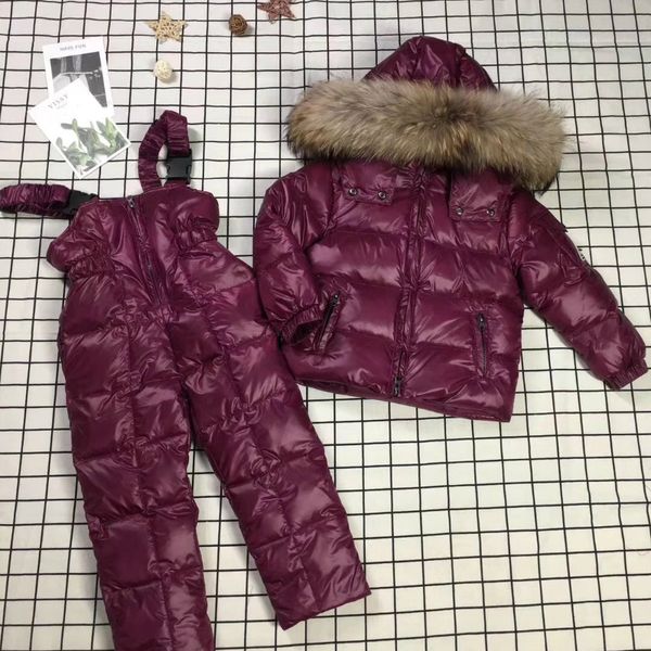 2019 children's winter suit for girls warm down fur boys snow sutis sports real fur kids clothing sets windproof child outfits, Blue;gray
2019 children's winter suit for girls warm down fur boys snow sutis sports real fur kids clothing sets windproof child outfits, Blue;gray