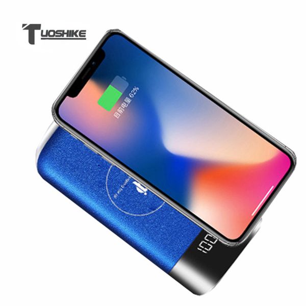 tuoshike qi wireless charger power bank 10000mah external battery portable powerbank for iphone 8 x max samsung note 8 s9 xiaomi
tuoshike qi wireless charger power bank 10000mah external battery portable powerbank for iphone 8 x max samsung note 8 s9 xiaomi