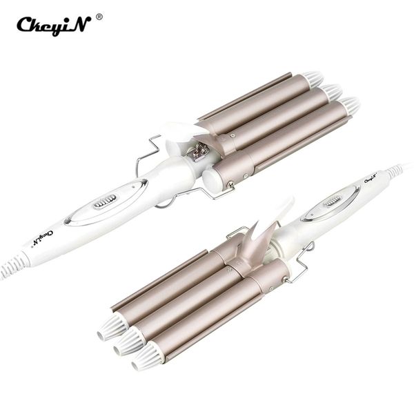 110-240v perm splint titanium automatic ceramic hair curler 3 barrels big waver curling iron large deep wave styling tools
110-240v perm splint titanium automatic ceramic hair curler 3 barrels big waver curling iron large deep wave styling tools