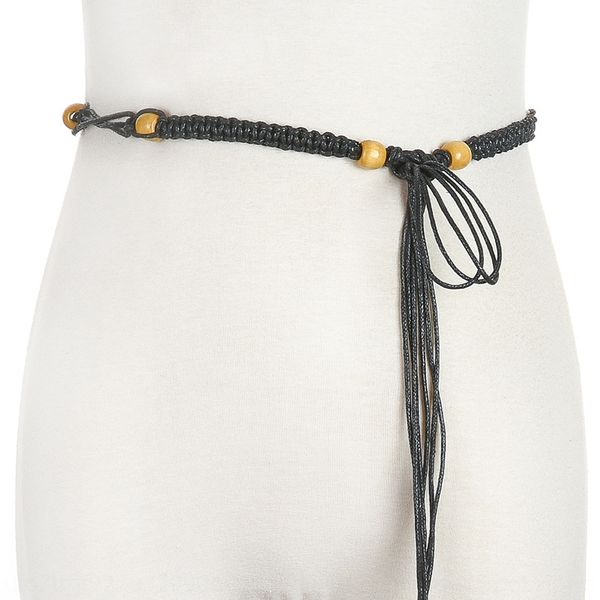 ethnic style thin waist chain with bohemian dress handmade wax rope wood beads woven national long skirt long skirt belt, Black;brown
ethnic style thin waist chain with bohemian dress handmade wax rope wood beads woven national long skirt long skirt belt, Black;brown