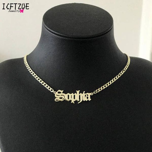 personalized gold chain gargantilha bijoux femme old english name necklaces maxi colar for women bridesmaid gift custom jewelry, Silver
personalized gold chain gargantilha bijoux femme old english name necklaces maxi colar for women bridesmaid gift custom jewelry, Silver