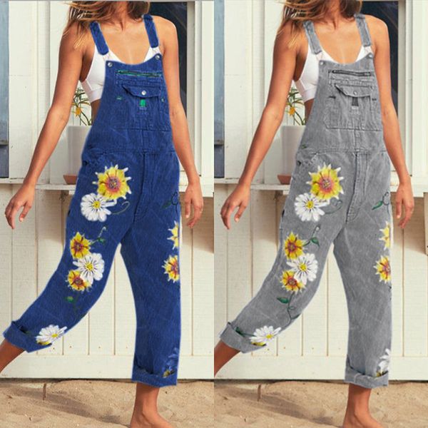 2020 europe and the united states new jeans overalls ladies printed suspenders pants burst suspenders suit, Blue
2020 europe and the united states new jeans overalls ladies printed suspenders pants burst suspenders suit, Blue