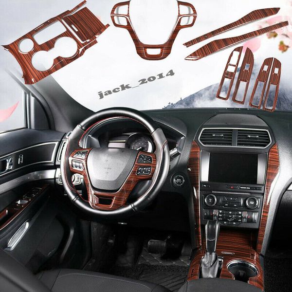 full set peach wood grain control panel trim 9pcs for explorer 2016 2017 2018
full set peach wood grain control panel trim 9pcs for explorer 2016 2017 2018