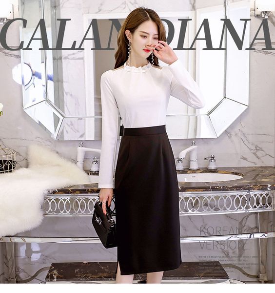 белый новая весна и лето платье с длинными рукавами повседневный two-piece outfit, Black;gray
белый новая весна и лето платье с длинными рукавами повседневный two-piece outfit, Black;gray