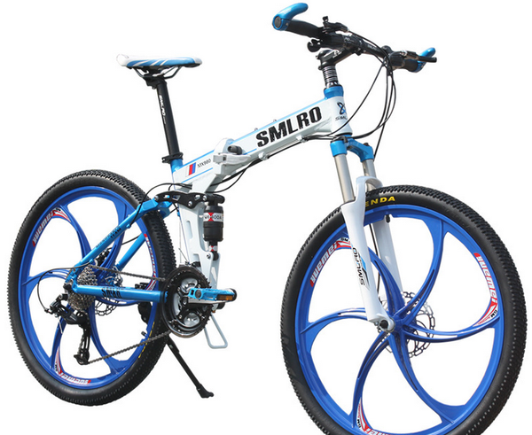 factory supply, 26 - inch 27 speed folding bicycle, one wheel mountain bike, front and rear suspension disc brake
factory supply, 26 - inch 27 speed folding bicycle, one wheel mountain bike, front and rear suspension disc brake