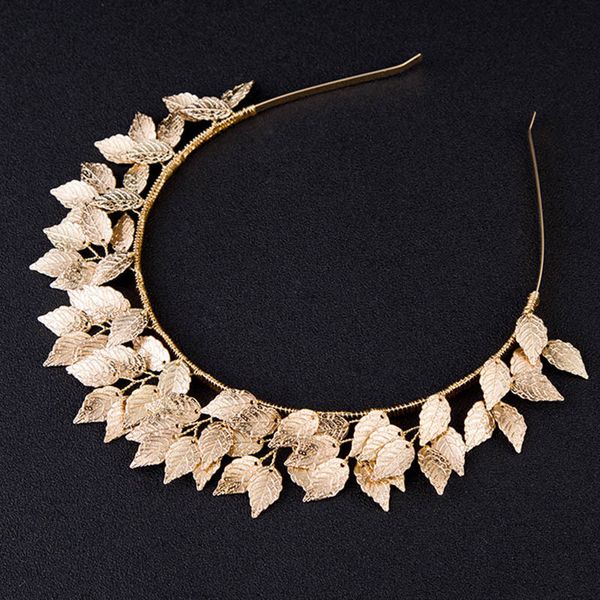 silver/gold leaf headband tiaras crown bridal hair jewelry simple women headpiece ornaments wedding bride hair accessories vl, Golden;white
silver/gold leaf headband tiaras crown bridal hair jewelry simple women headpiece ornaments wedding bride hair accessories vl, Golden;white