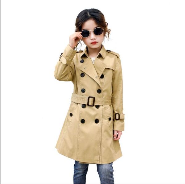 girl trench coat spring autumn fashion children long jacket casual double-breasted coat belle teen wear clothing 6 8 10 12, Blue;gray
girl trench coat spring autumn fashion children long jacket casual double-breasted coat belle teen wear clothing 6 8 10 12, Blue;gray