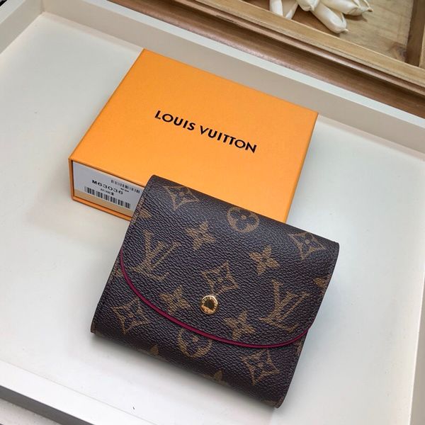 Classic best long wallet with box women brand Genuine Leather square wallet leather purse women Money card holder M62036
Classic best long wallet with box women brand Genuine Leather square wallet leather purse women Money card holder M62036