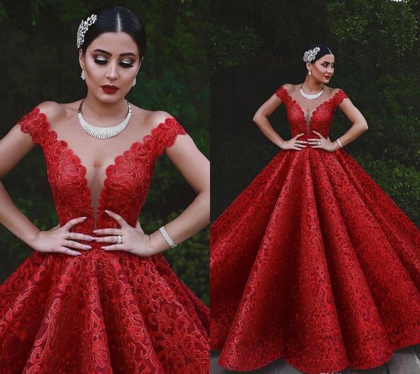 saudi arabic dubai full lace red evening dress 2019 deep v neck holiday women wear formal party prom gown custom made plus size, Black;red
saudi arabic dubai full lace red evening dress 2019 deep v neck holiday women wear formal party prom gown custom made plus size, Black;red