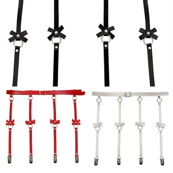 personalized exaggeration pu leather sling butterfly sling bow suspender belt street dance nightclub leg ring suspender clip, Black;white
personalized exaggeration pu leather sling butterfly sling bow suspender belt street dance nightclub leg ring suspender clip, Black;white