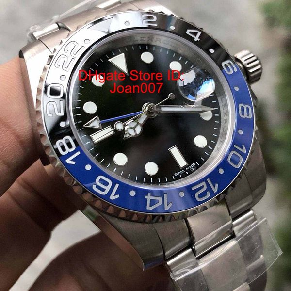 N Best Quality Luxury Watches V5 Version GMT Movement Diving Watch Black Ceramic Bezel Sapphire Glass 40mm 116710 Mens GMT Watch Watch
N Best Quality Luxury Watches V5 Version GMT Movement Diving Watch Black Ceramic Bezel Sapphire Glass 40mm 116710 Mens GMT Watch Watch
