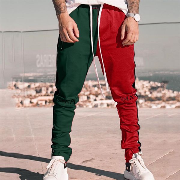 fashion design men's casual patchwork loose patchwork color sweatpant trousers jogger pant pantalon homme masculina 2019, Black
fashion design men's casual patchwork loose patchwork color sweatpant trousers jogger pant pantalon homme masculina 2019, Black
