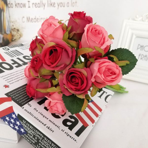 12 pack artificial flower silk rose heads bulk wedding party home decor fashion christmas artificial flower decoration
12 pack artificial flower silk rose heads bulk wedding party home decor fashion christmas artificial flower decoration