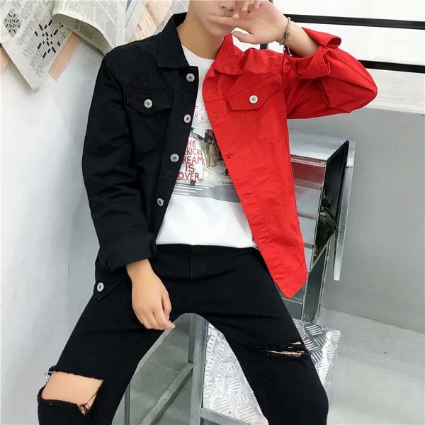 2019 new turn-down collar autumn jacket men's denim jacket long-sleeved lapel shirt comfortable fashion sa-8, Black;brown
2019 new turn-down collar autumn jacket men's denim jacket long-sleeved lapel shirt comfortable fashion sa-8, Black;brown