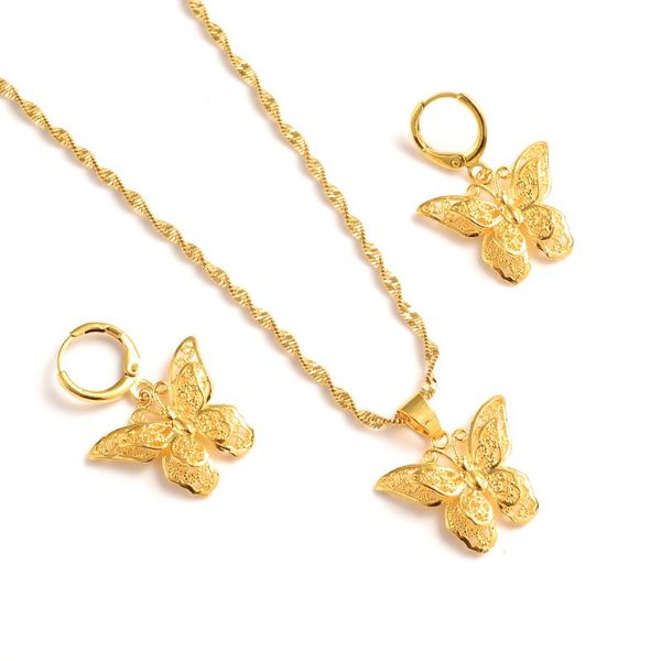 animal butterfly gold jewelry sets wedding pendant necklace earrings jewelry sets necklace earring set for women girls gifts, Silver
animal butterfly gold jewelry sets wedding pendant necklace earrings jewelry sets necklace earring set for women girls gifts, Silver
