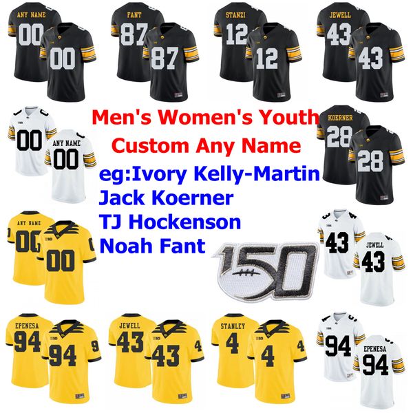 iowa hawkeyes jerseys aj epenesa jersey ricky nate stanley stanzi josey jewell desmond king mens college football jerseys customize stitched, Black
iowa hawkeyes jerseys aj epenesa jersey ricky nate stanley stanzi josey jewell desmond king mens college football jerseys customize stitched, Black