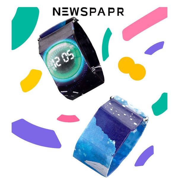 2018 new newspaper watch popular men and women led paper watch new technology casual sport waterproof women dropshipping, Slivery;brown 
2018 new newspaper watch popular men and women led paper watch new technology casual sport waterproof women dropshipping, Slivery;brown