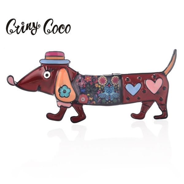 cring coco charms red/green/purple/blue dog brooch for kids cute dachshund enamel pin brooches denim lapel personality jewelry, Gray
cring coco charms red/green/purple/blue dog brooch for kids cute dachshund enamel pin brooches denim lapel personality jewelry, Gray