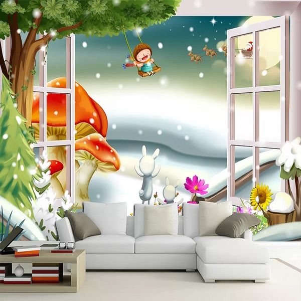 custom large mural 3d wallpaper fairy tale cartoon santa deer girl child bedroom mural tv back wall decor deep 5d embossed
custom large mural 3d wallpaper fairy tale cartoon santa deer girl child bedroom mural tv back wall decor deep 5d embossed